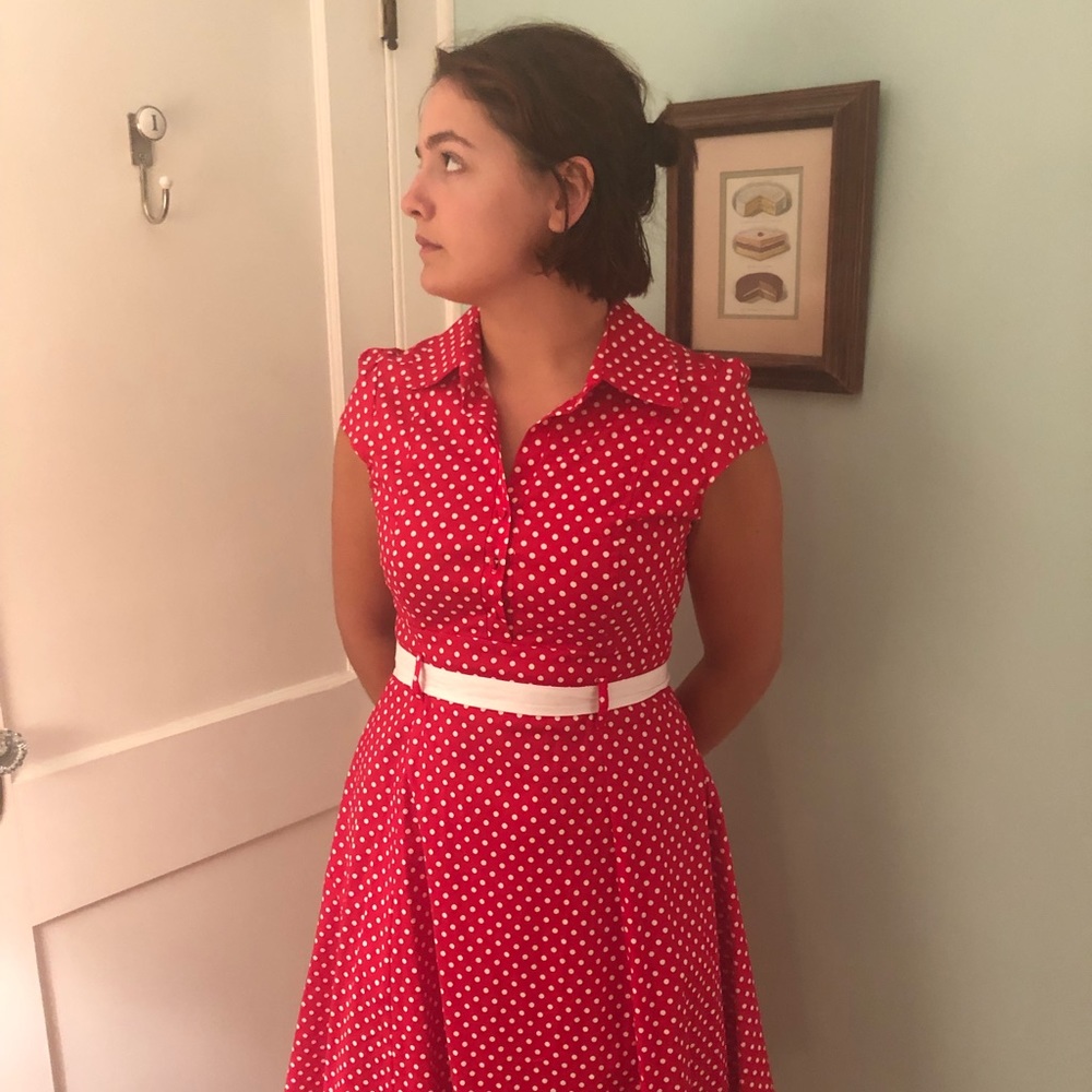 Retro Polkadot Dress